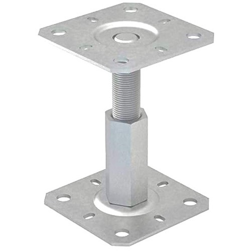 Adjustable fence post repair - adjustable,