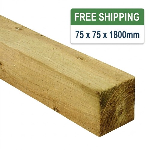 Incised timber fence post - fence, x