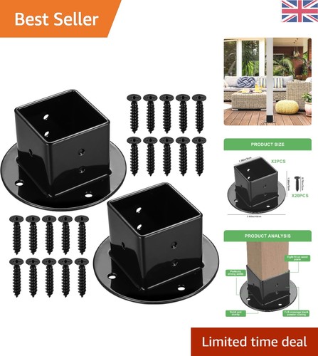Versatile fence post support - fence,
