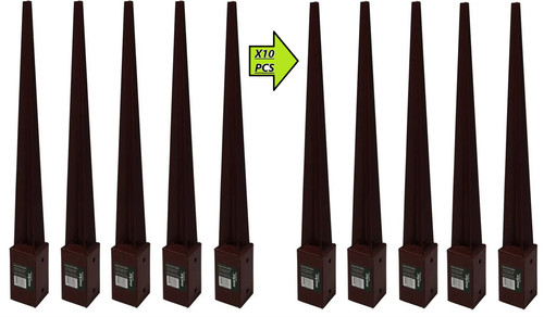 75mm fence post - 75mm, spike