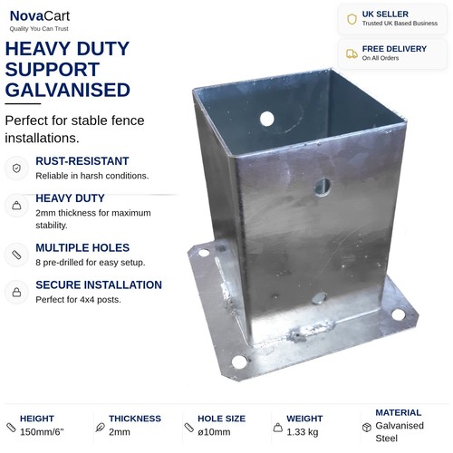 Heavy duty bolt down brackets - heavy,