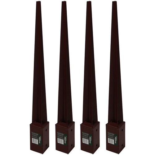 Fence post spike support - fence,