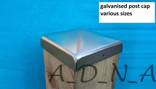 Galvanised metal pyramid shape - galvanised,