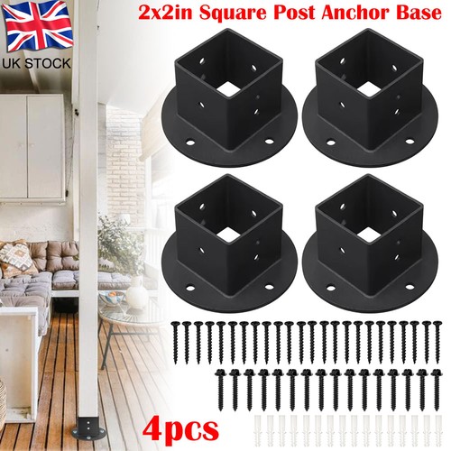 Heavy duty 2x2in post - 2x2in, base