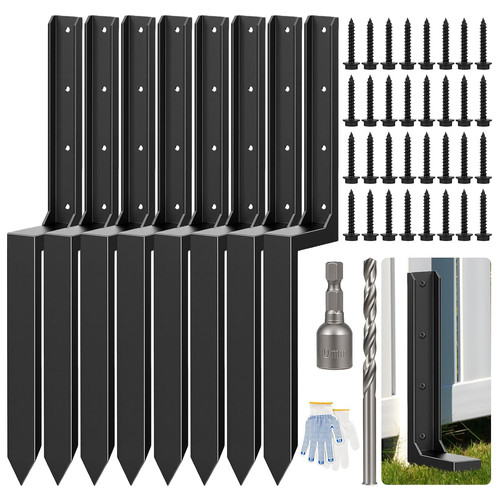 Pack fence post saver kit - 8-pack,