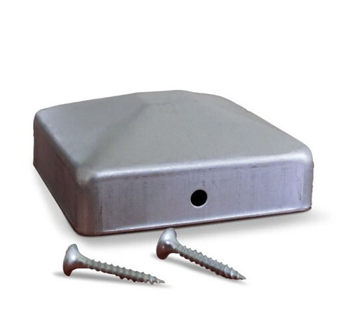 Fence post tops - tops, galvanised